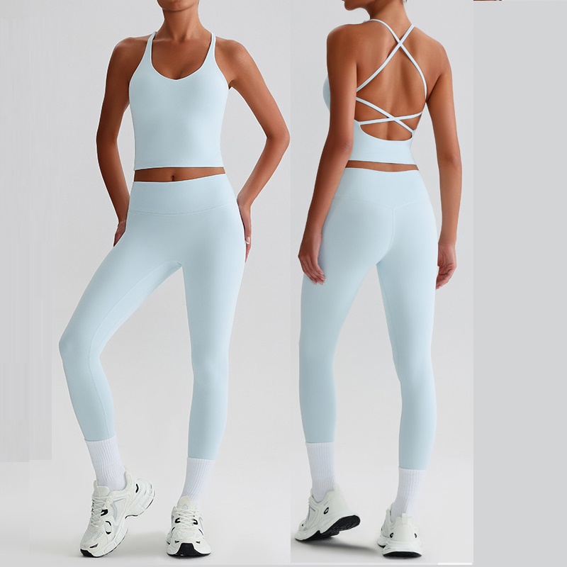 Yoga Fitness Jacket - Solid Color Gym Yoga Set soft