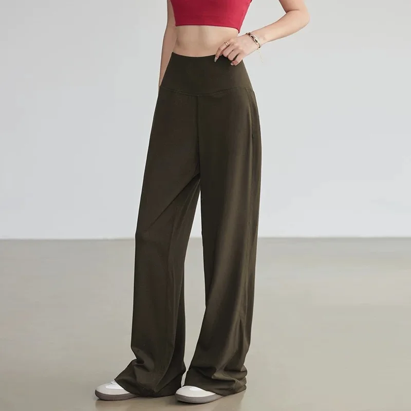 Yoga Fitness Pants - Fitness Women's Loose Straight Sports Pants