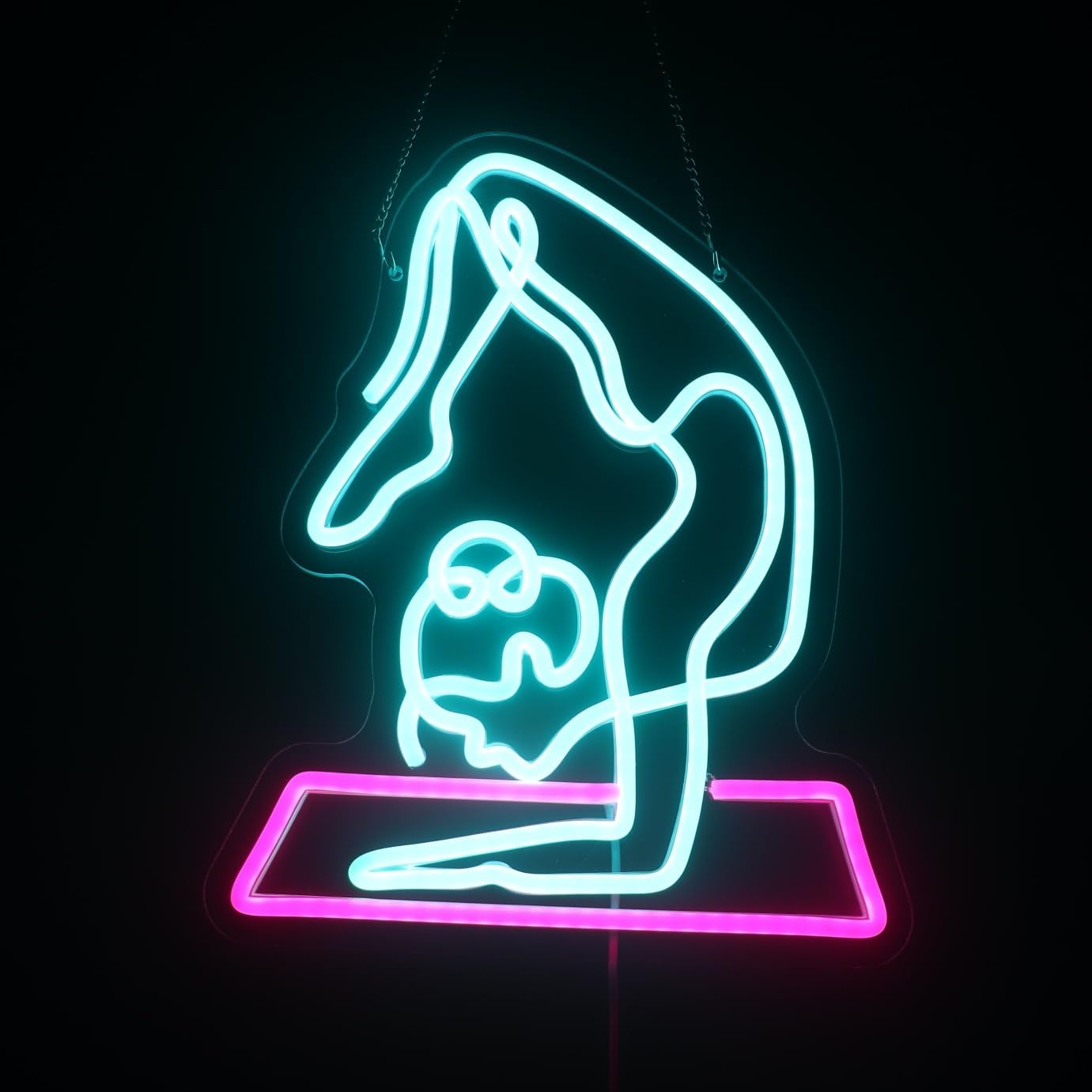 Yoga Fitness Room - Yoga Neon Sign Dimmable Led Wall