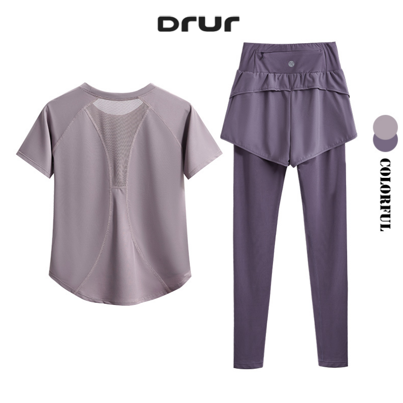 Yoga Fitness Zumba - DRUR Women Yoga Pant Sets 2