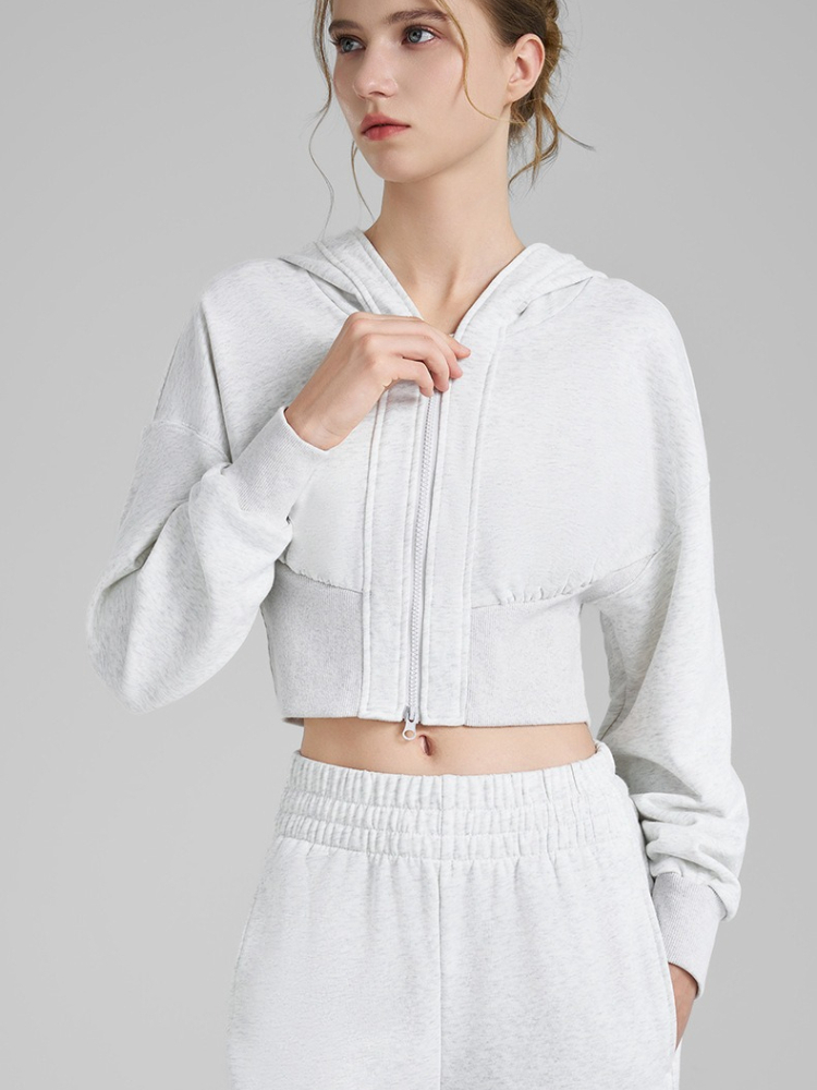 Loose sports sweatshirt for wo - Yoga Fitness Drawing review and price