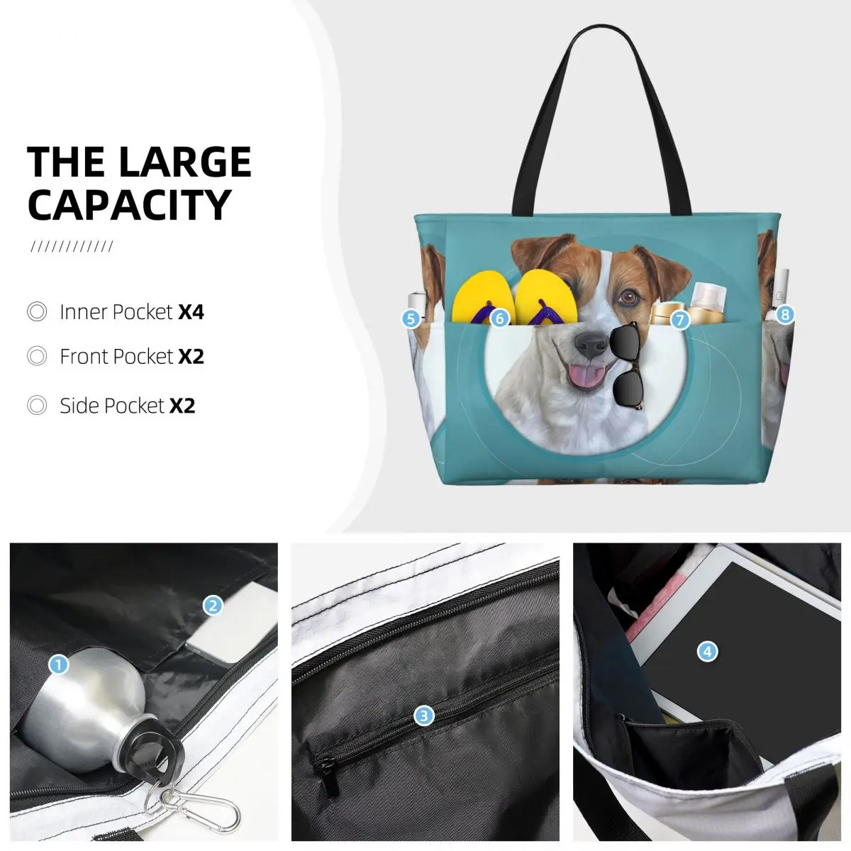 Dog Jack Russell Terrier Drawi - Yoga Fitness Drawing review and price