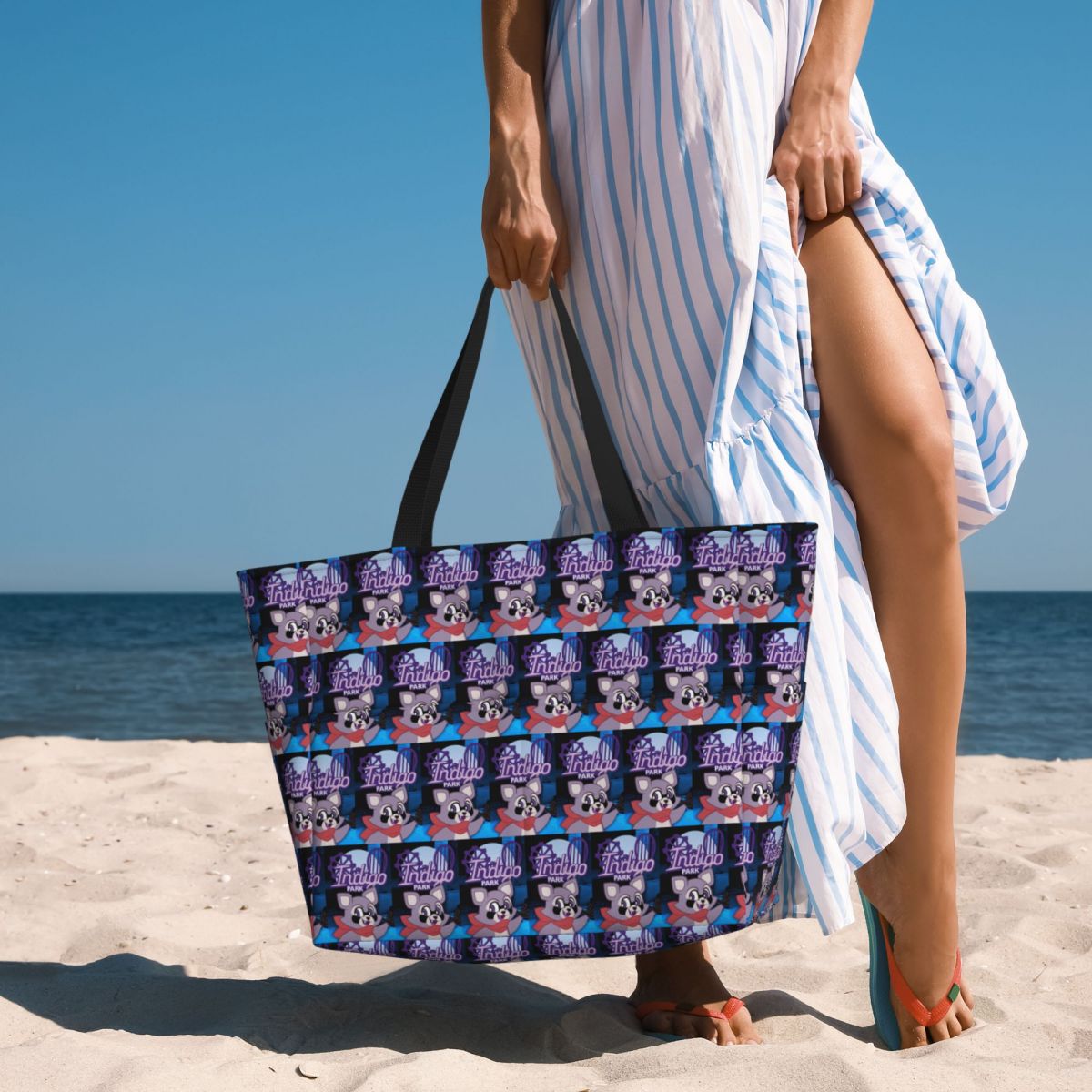 Rambley Indigo Park Beach Tote - Yoga Fitness Park review and price
