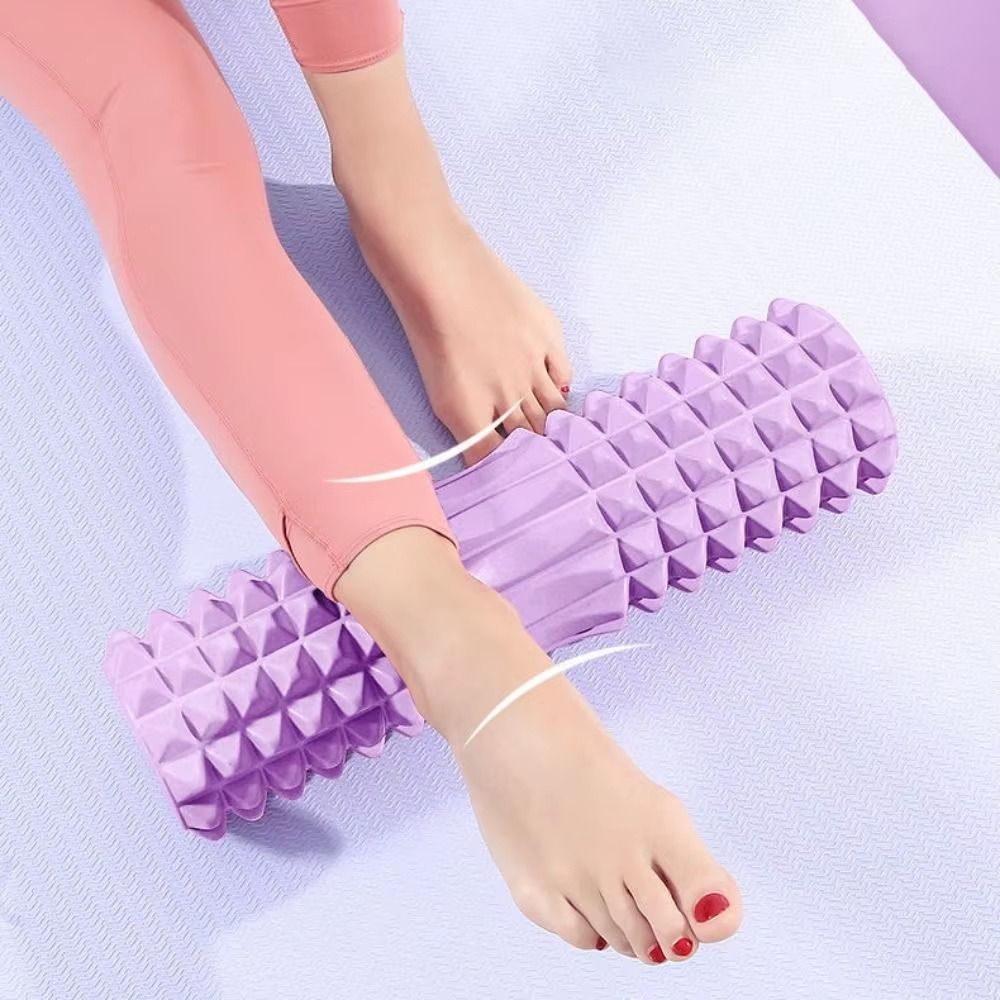 EVA Foam Fitness Back Roll Tri - Yoga Fitness Massage review and price