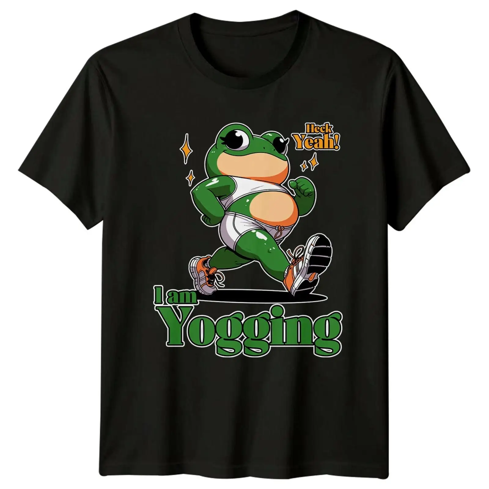 Frog I jog funny T shirt yoga  - Yoga Fitness Images review and price