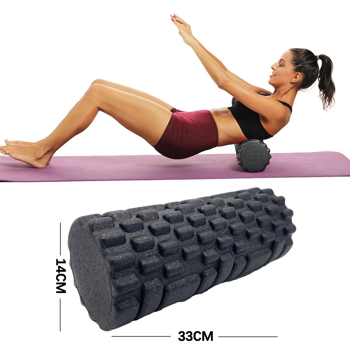 30/33cm Fitness Foam Roller Yo - Yoga Fitness Massage review and price