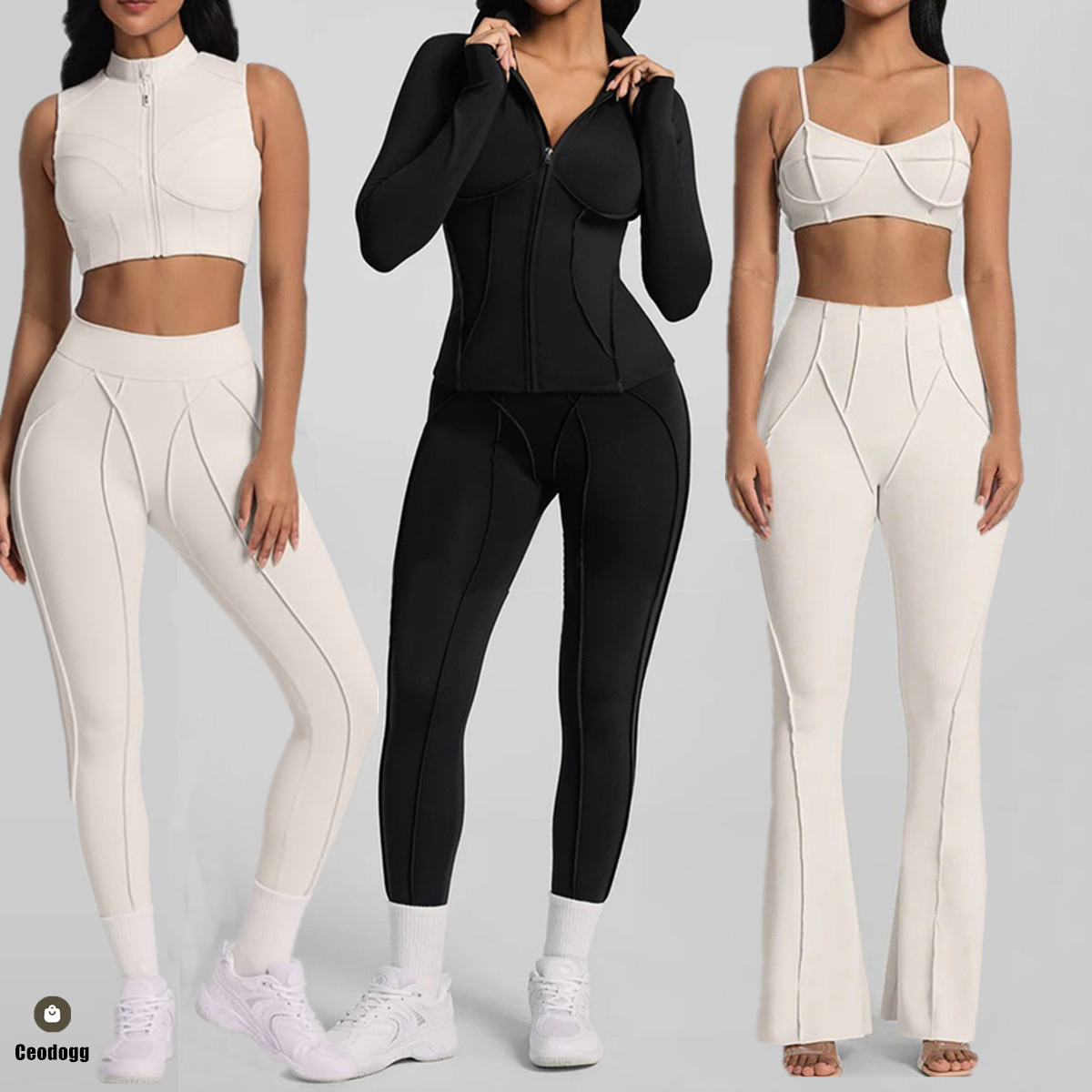1/2PCS Pad Sports Jackets Suit - Yoga Fitness Jacket review and price