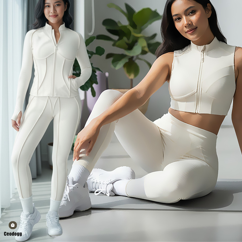1/2PCS Pad Sports Jackets Suit - Yoga Fitness Jacket review and price