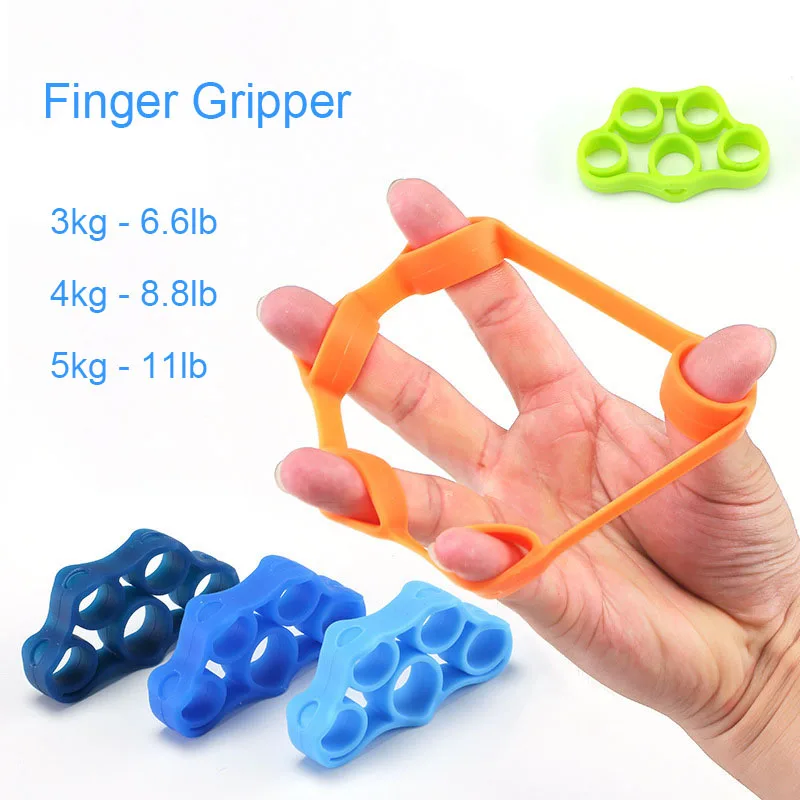 Hand Gripper Silicone Finger E - Grip Strengthener Hand review and price