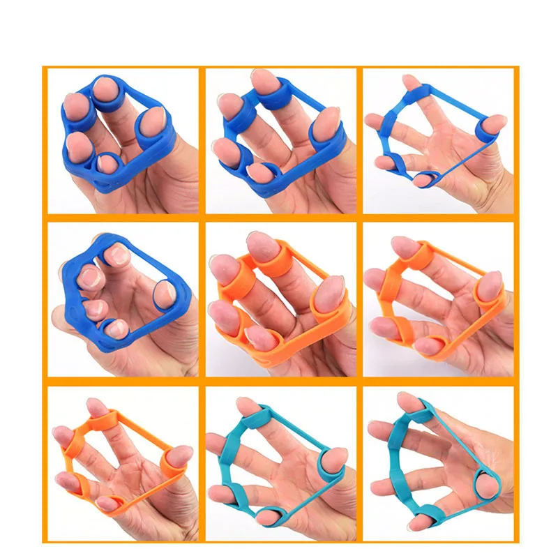 Hand Gripper Silicone Finger E - Grip Strengthener Hand review and price