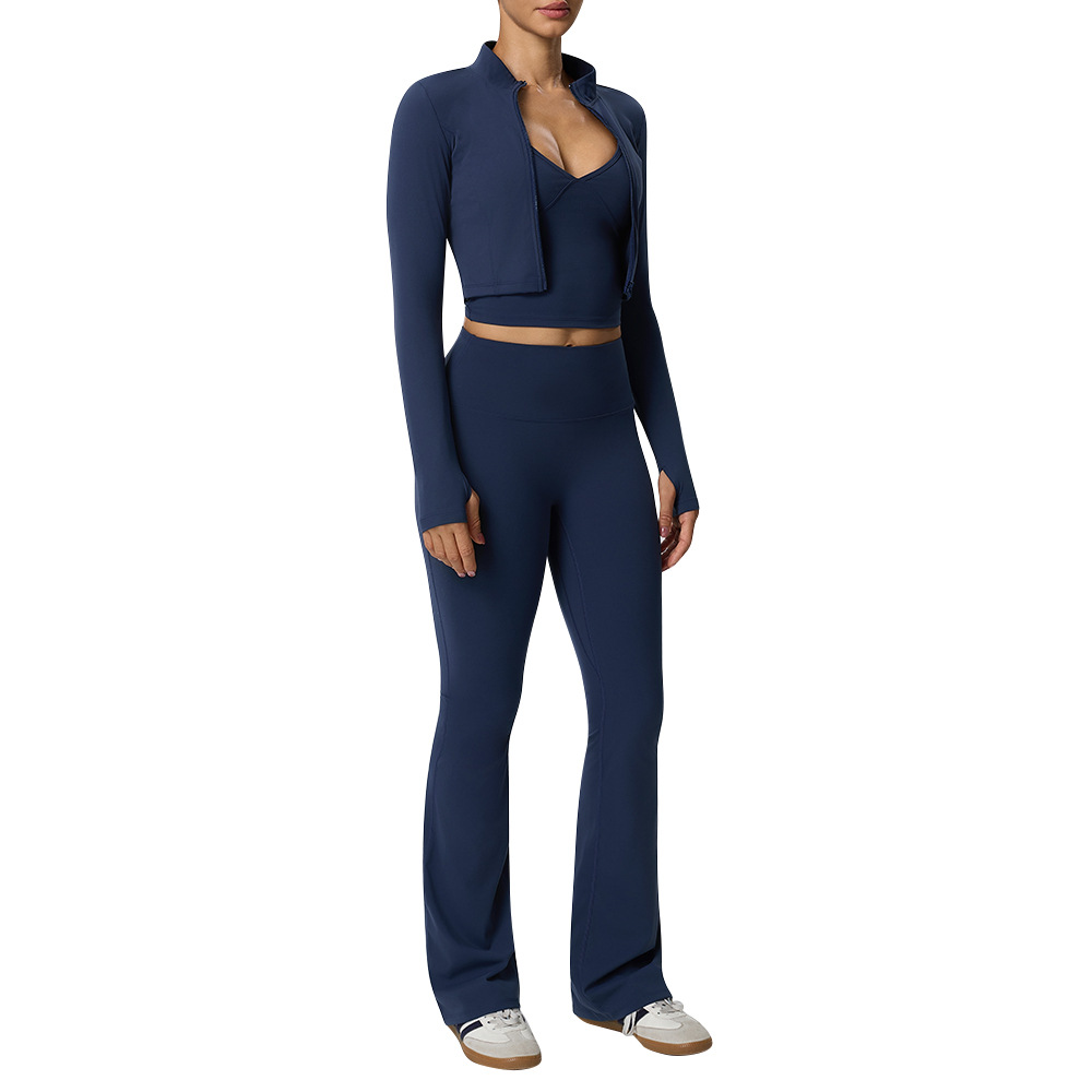 Naked Feel Fitness Three-Piece - Yoga Fitness Jacket review and price