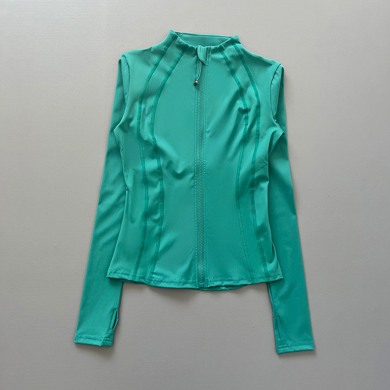 Women Full Zip Long Sleeve Ath - Yoga Fitness Jacket review and price