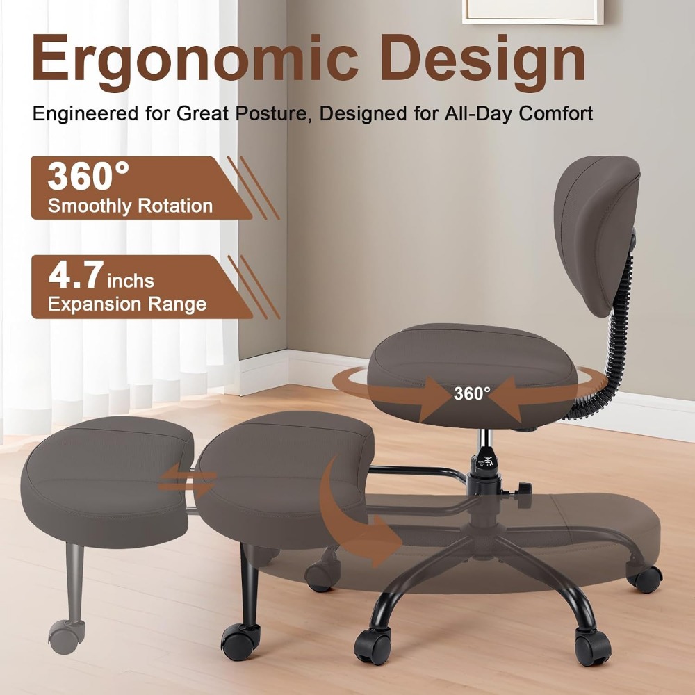 Ergonomic Swivel Chair for Med - Yoga & Fitness Classes By Niharika Zirakpur Reviews review and price