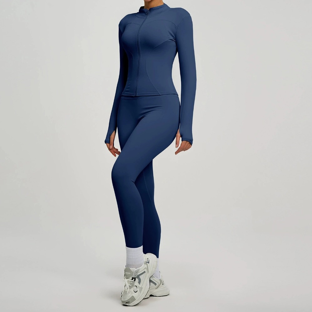 2PCS Jacket Yoga Sets Women Lo - Yoga Fitness Jacket review and price