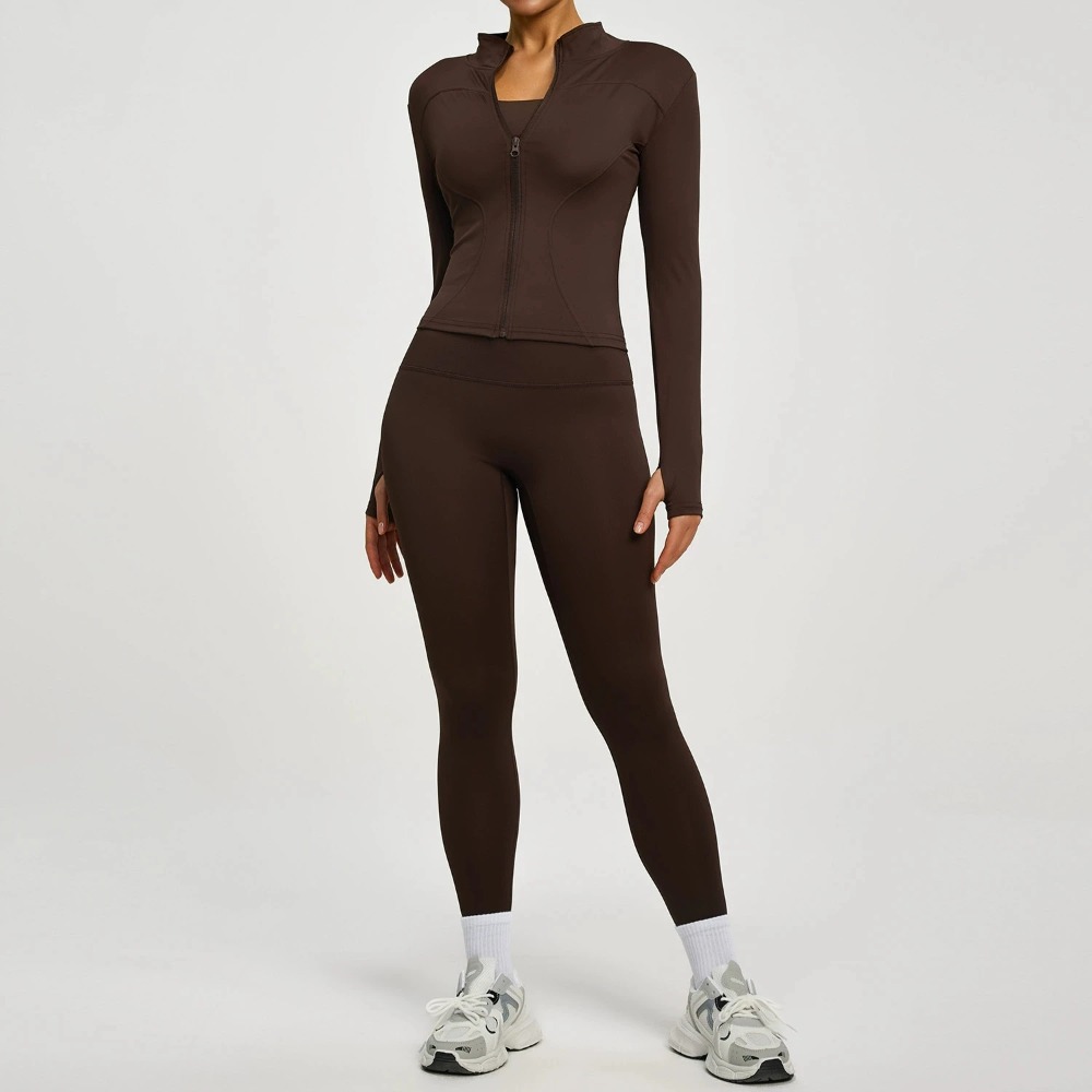2PCS Jacket Yoga Sets Women Lo - Yoga Fitness Jacket review and price