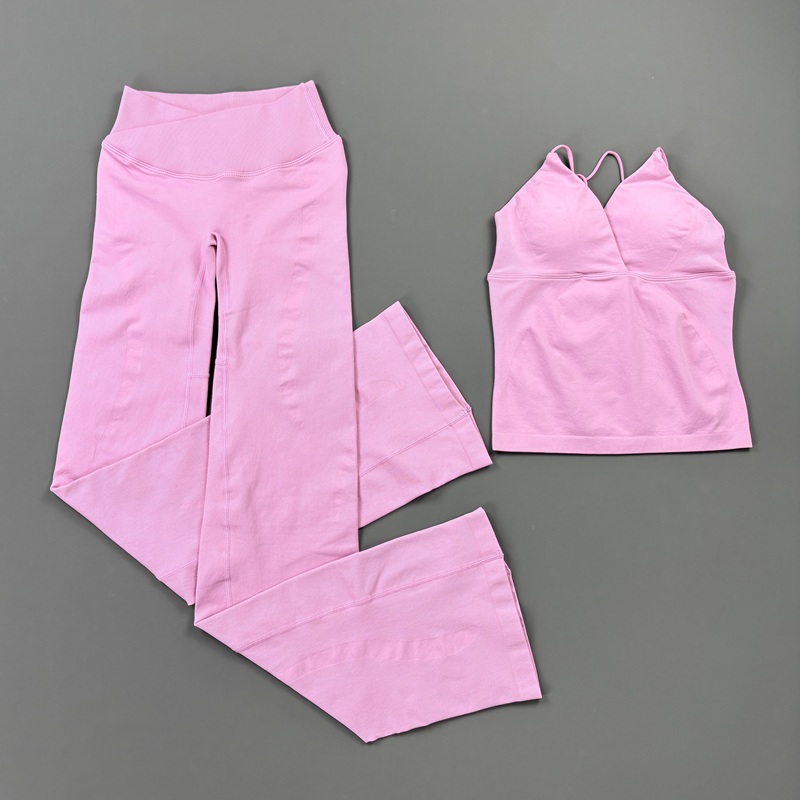 2Pcs Women Seamless Yoga Worko - Yoga Fitness Zumba review and price