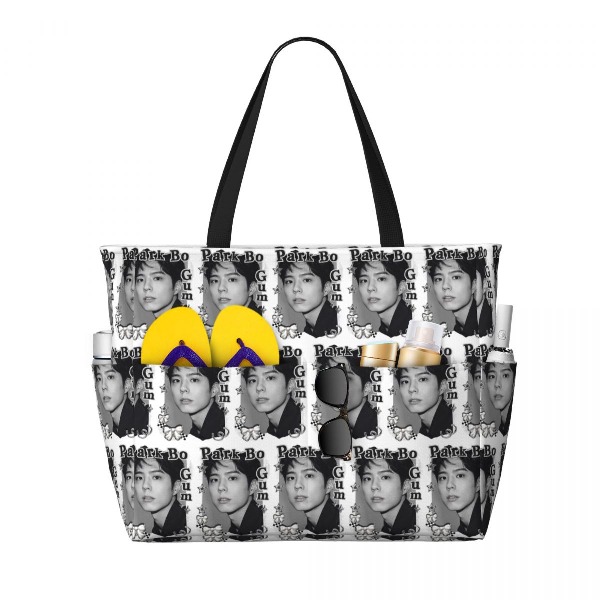 Park Bo Gum Kpop Beach Tote Ba - Yoga Fitness Park review and price